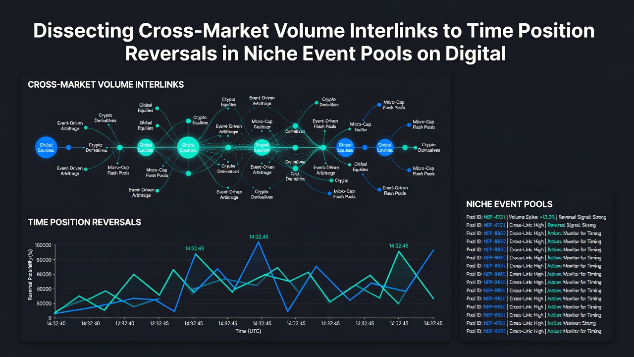 Detailed chart of liquidity layers and cross-pool volume movements during live niche events