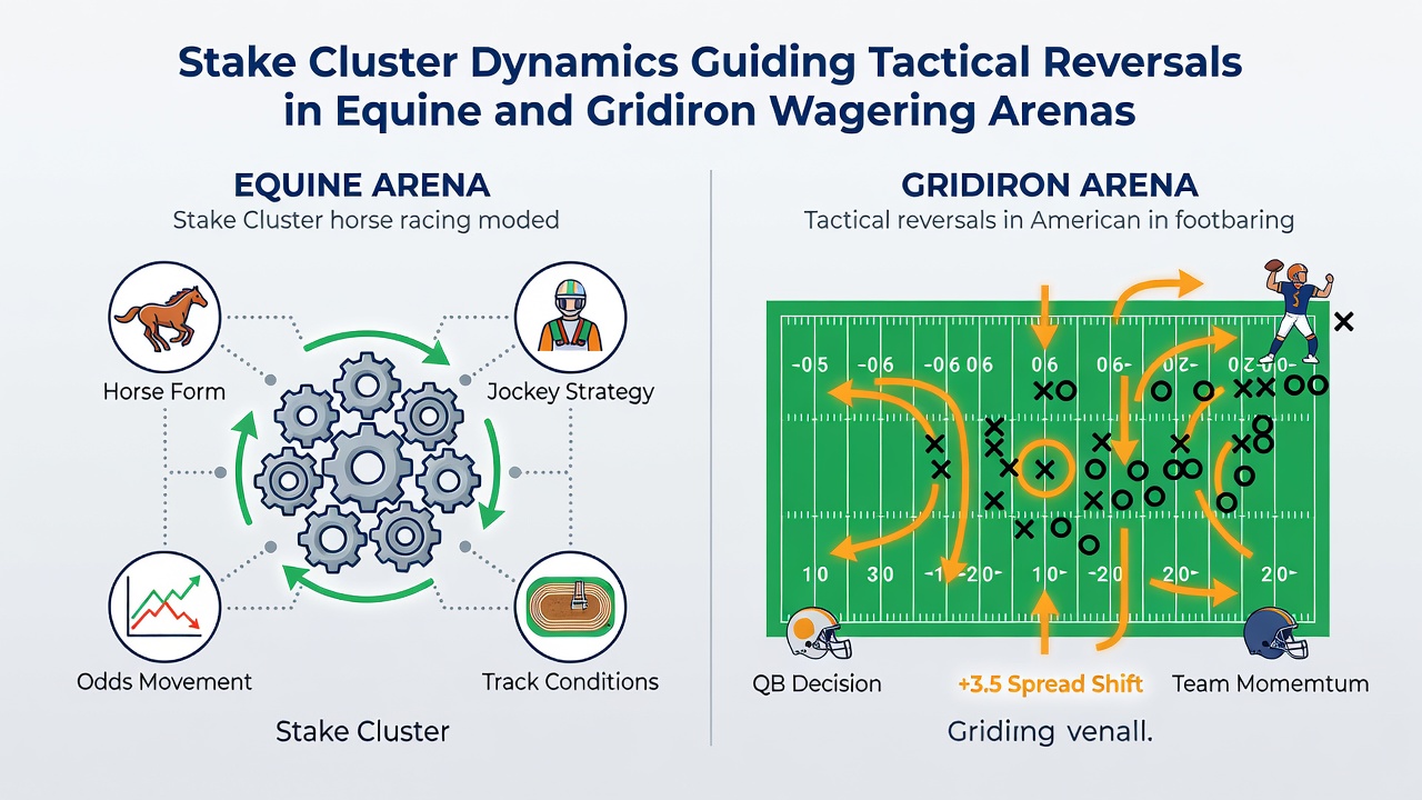 Chart showing stake cluster depth and reversal points during a live American football game on a betting exchange